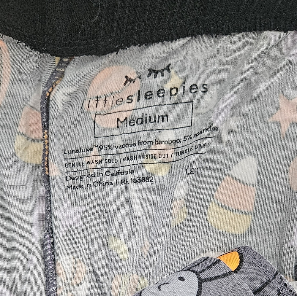 Little Sleepies Halloween Treats Pajama Pants Mens Size: M - Picture 2 of 4